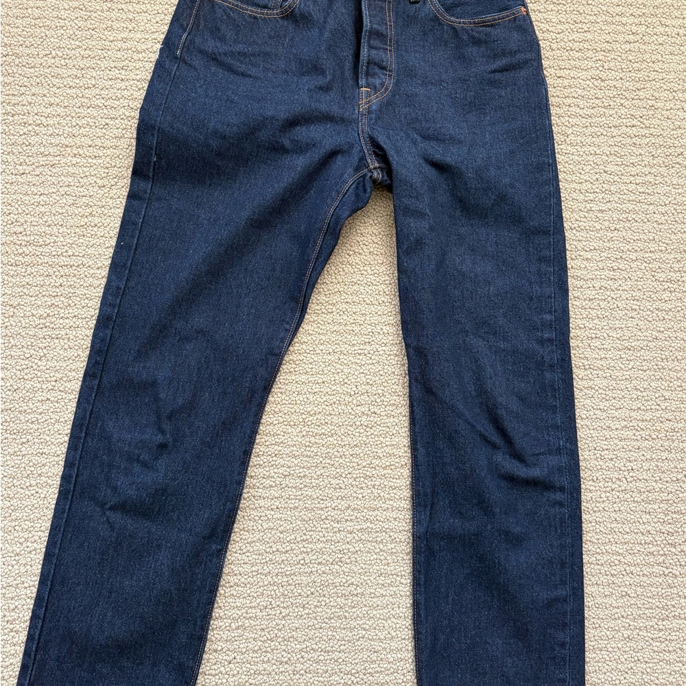 Levi's Classic Blue Straight Leg Jeans
